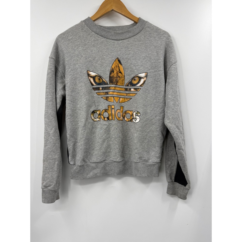 Adidas Originals x Rita Ora Banned From Normal‎ Tiger Eye Sweatshirt Gray XS